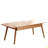 Center Table Low Table 100% Solid Wood Top