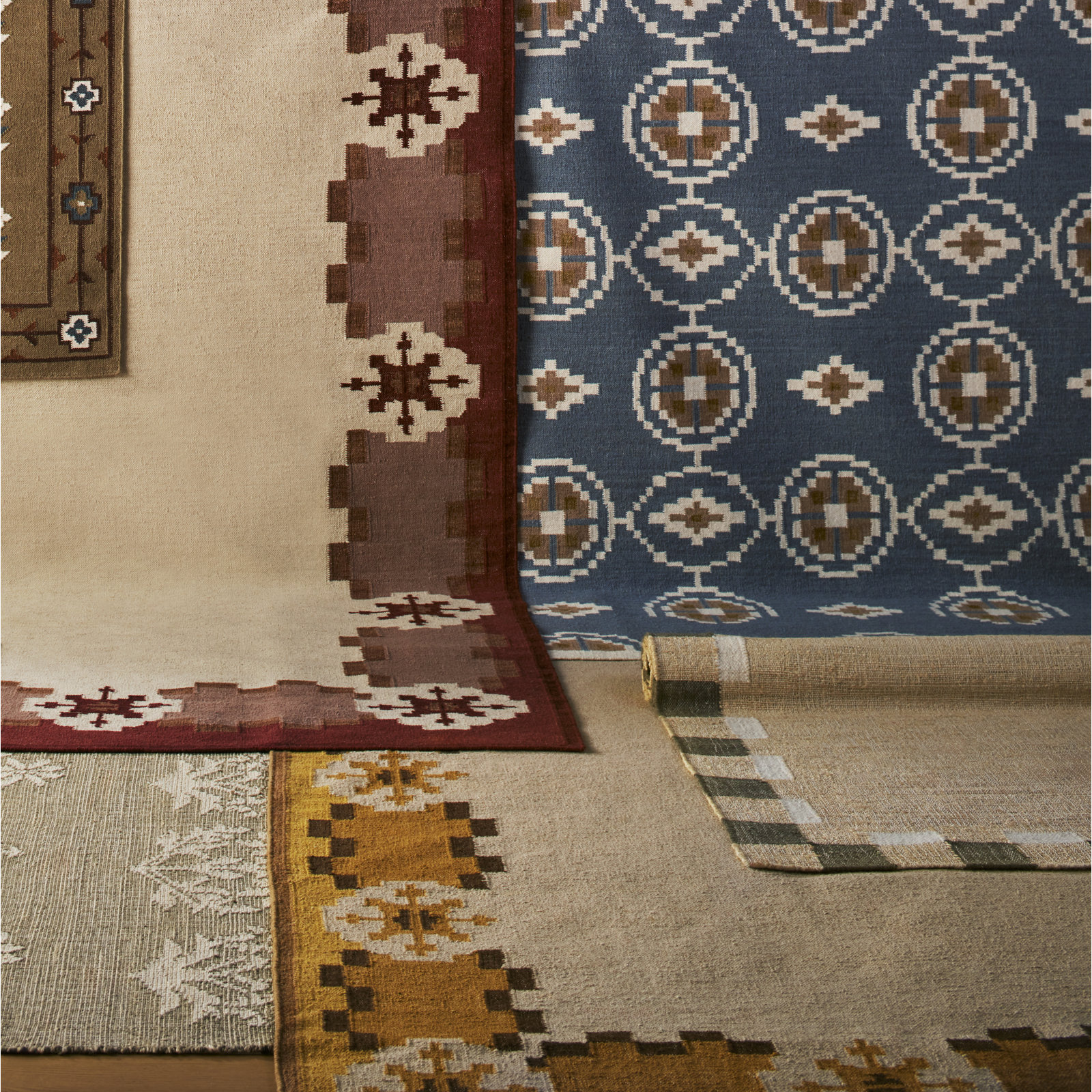 Heidi Flatweave Jute Checkered Scandinavian Rug, 8'9x11'9, Green