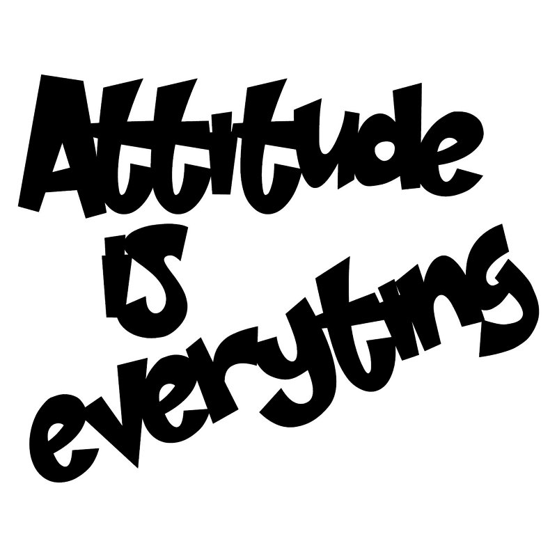 Wall Décor, Attitude Is Everyting