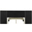Queen Size Upholstered Platform Bed With Big Headboard, Bedroom Furniture, Velvet-1410197789