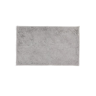 Soft Absorbent Chenille Bath Mat Rug with Anti-Skid Rubber Backing