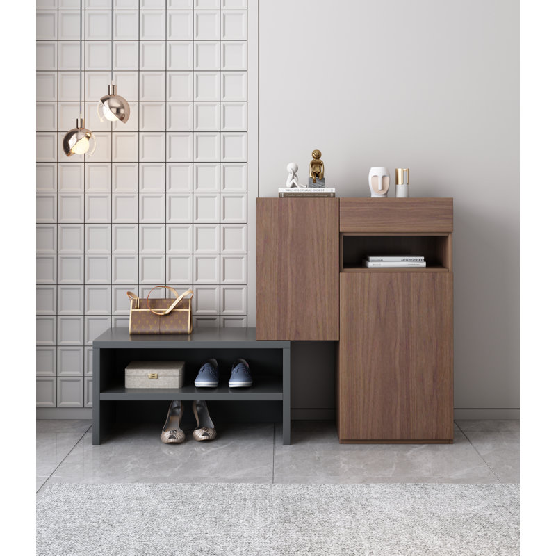 10 Pair Shoe Storage Cabinet