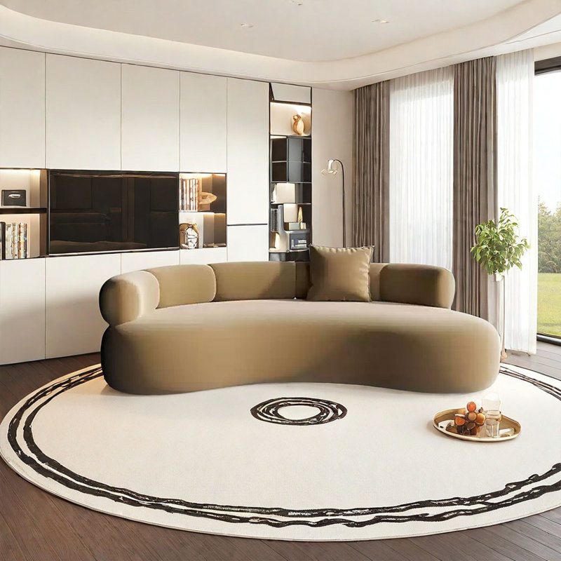 Adreanne, H 27,56 po x l 94,49 po x P 35,43 po, 4, Brun