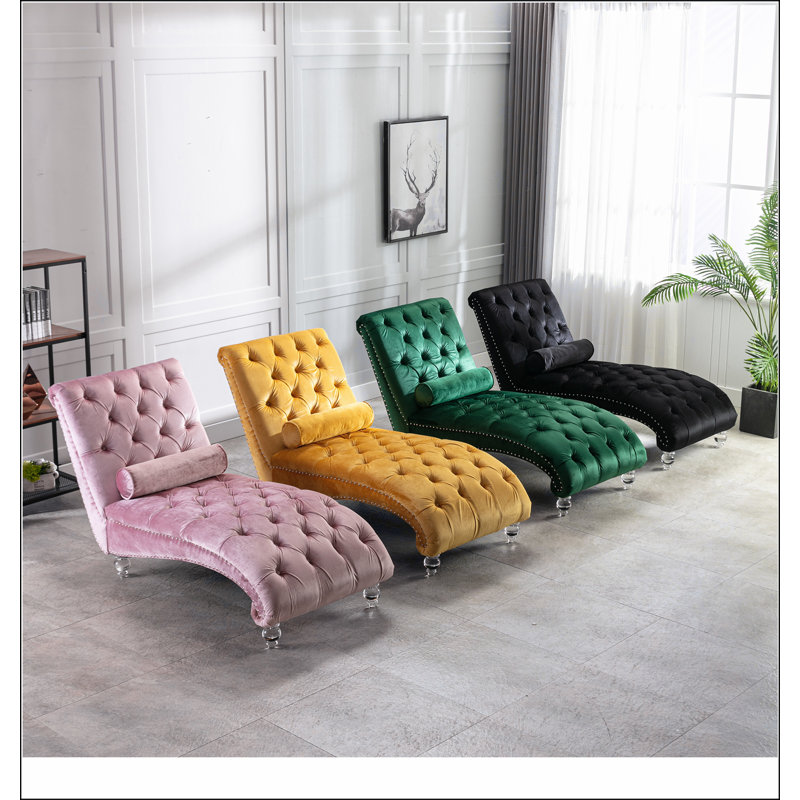 Méridienne Velvet, Noir