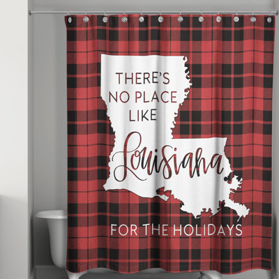 Brianne Plaid Shower Curtain