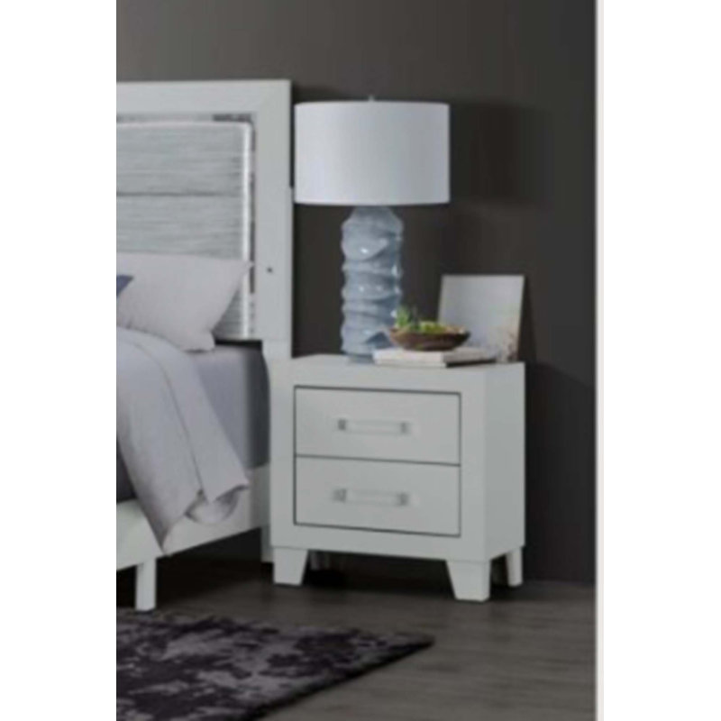 WHITE NIGHTSTAND
