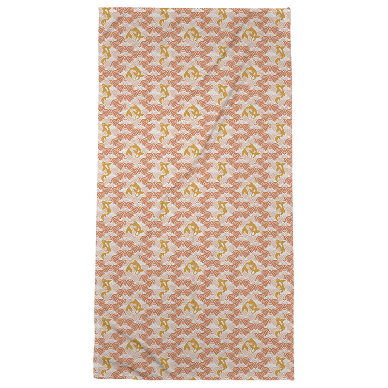 Katelyn Elizabeth Bath Towel, Orange