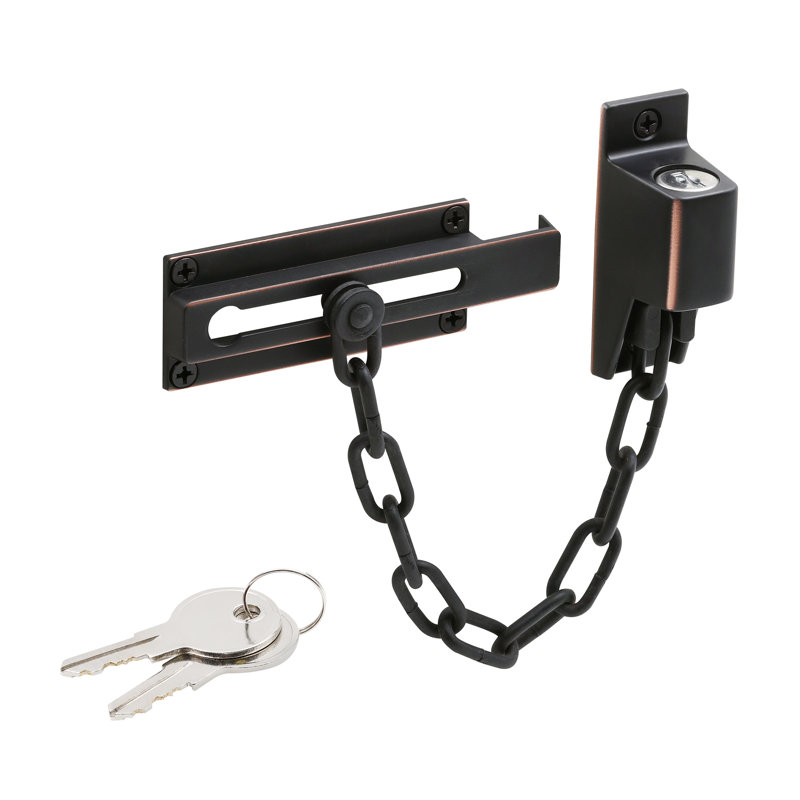 Serrure de porte à chaîne Prime-Line, Acier Inoxydable