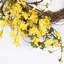 Couronne de fleurs pour la porte d'entrée 28 po Forsythia