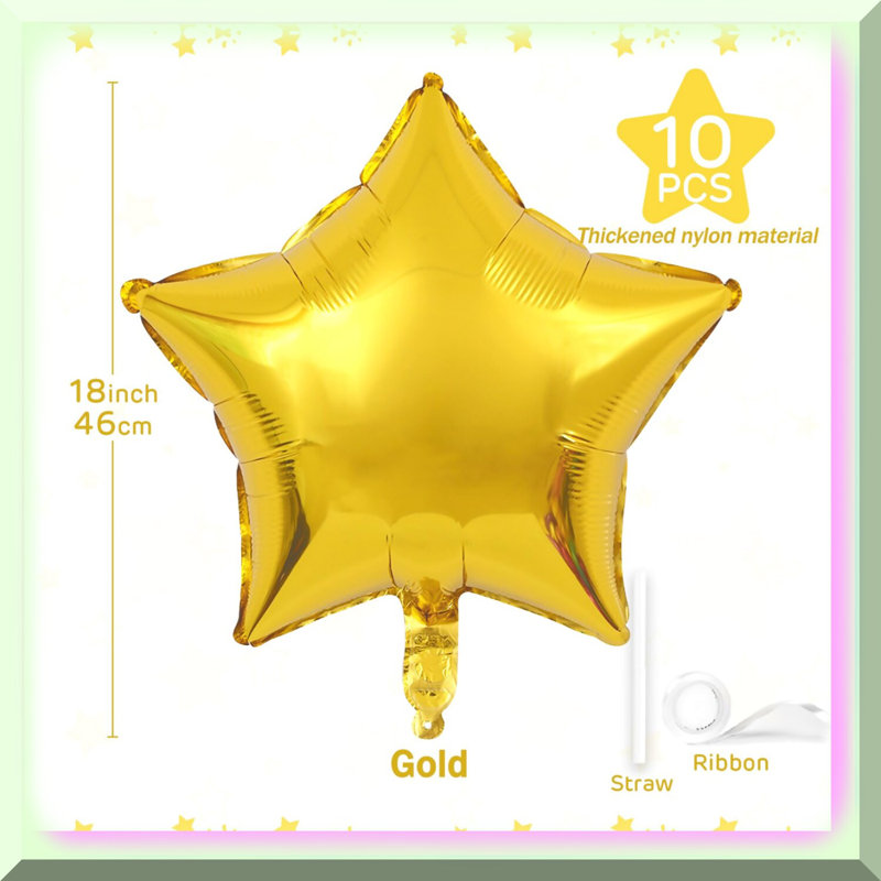 Golden Jubilee Celebration Balloon Kit Black Silver Gold Metallic
