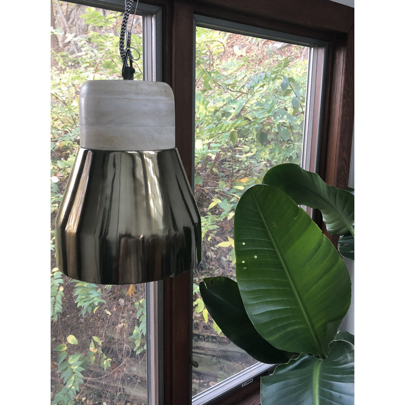 Luminaire suspendu 1 cloche pour une cloche