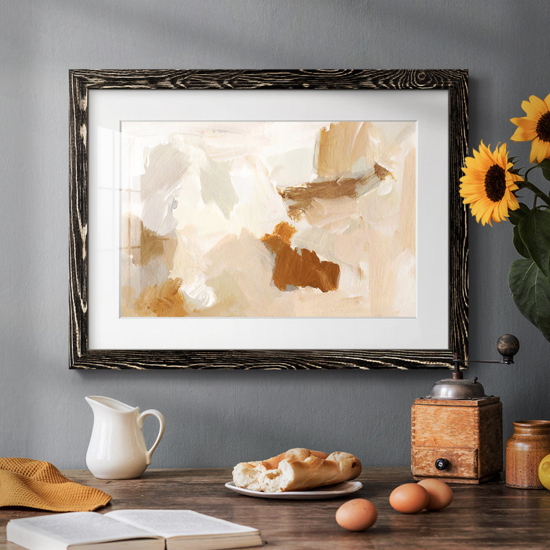 Tawny Mix I, reproduction d'art encadrée, H 14 po x l 20 po x P 1,5 po, Noir