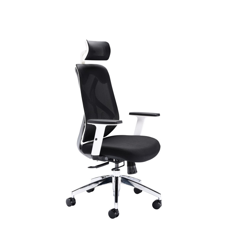 Mesh with Headrest, Black