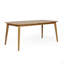 Outdoor Dining Table With Acacia Wood Frame