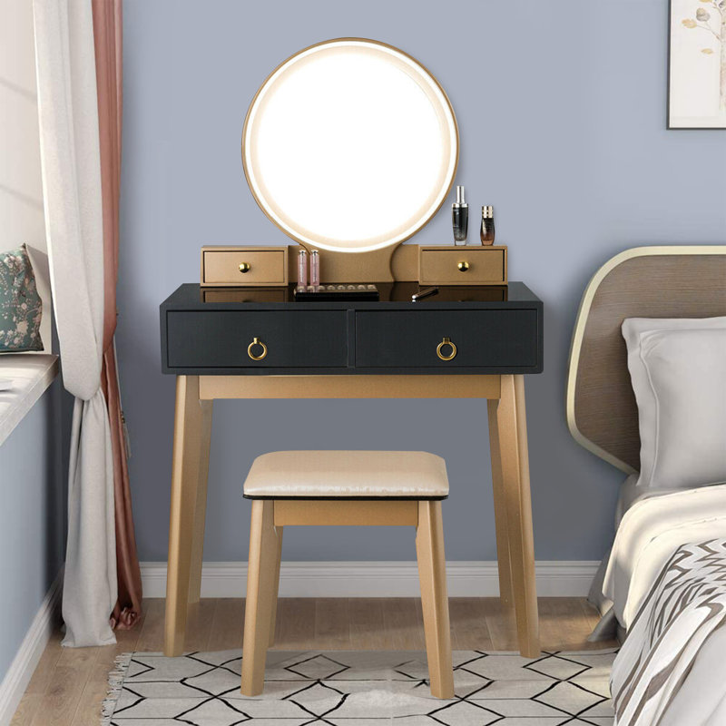 Mukul Vanity, Black