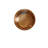 Cabinet Knob Black Solid Brass Colonial 1" Dia