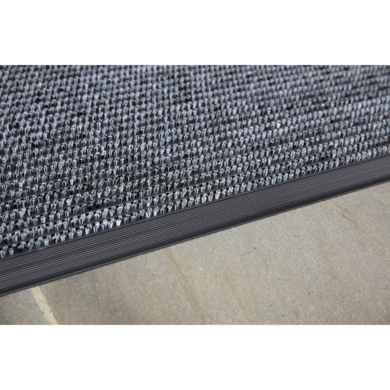 Tapis d'extérieur antidérapant Ultimate, Gris, Rectangle 2 pi x 3 pi