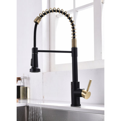 HHK HOME Pull Down Touchless Kitchen Faucet
