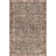 Jeccica Distressed Vintage Medallion Jute Blend Polyester Area Rug