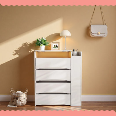 Bureau de coiffeuse à miroir 3-en-1 avec lumières et rangement, coiffeuse à maquillage avec DEL réglable, plateau coulissant latéral et tabouret, meuble peu encombrant pour la chambre à coucher