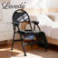  Commode Toliet Chair for Disabled Folding Adjustable Remmoveable Seat