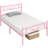 88.5cm Height Metal Bed Frame with Cloud-inspired Design Headboard-1728488638-1716333331