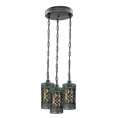 Mohn 3 - Light Cluster Cylinder Pendant