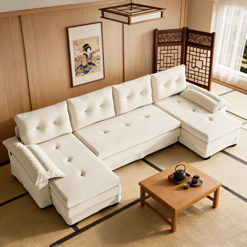 Canapés modulaires, Beige