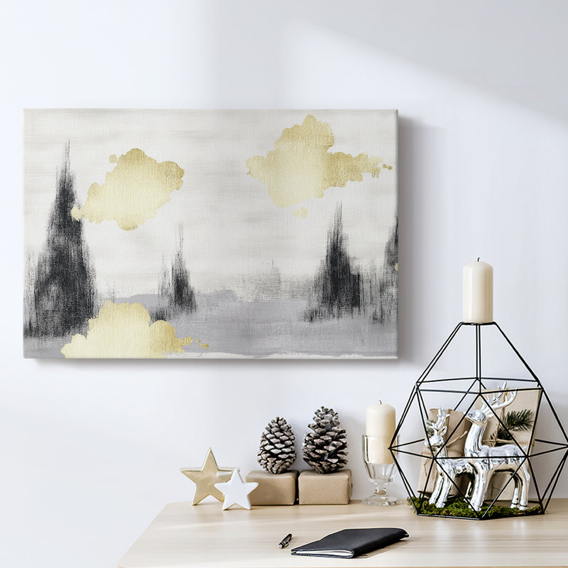 Christmas Holiday Arts - Toile tendue avec châssis, H 12 po x l 18 po