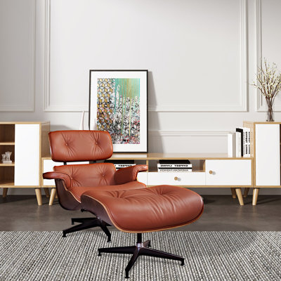 Raivo Upholstered Swivel Accent Chair