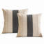 Housses de coussin décoratives à rayures bohèmes 18 x 18 pouces-135606069