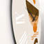 Abstrait abstrait soleil orange minimal et lune brune - horloge murale moderne-60328689