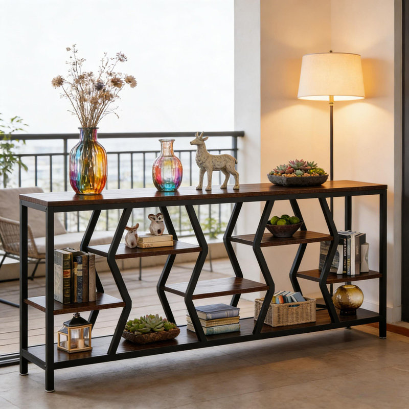 Table de canapé durable, console pratique