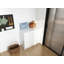 Armoire de rangement de salle de bain autoportante 36 po, portes à fermeture douce, blanc brillant, contreplaqué, emballage KD, combinaison 12 po X3 (convient pour la salle de bain, la cuisine, la salle d'étude, la chambre à coucher, etc.)