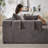 Modern Chenille Upholstered Sectional Sofa Couch Set-119729079