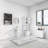Bathroom Wall Cabinet With Doors, Adjustable Shelf, Towel Bar And Paper Holder-659125651