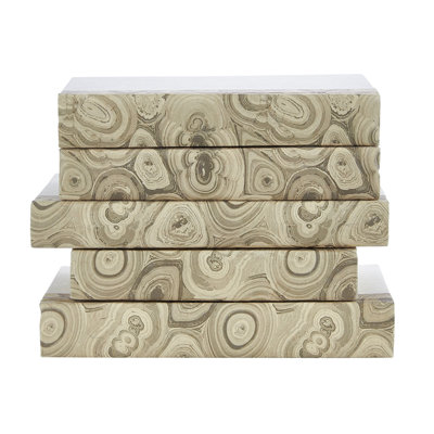 Malachite 5 Piece Book Set