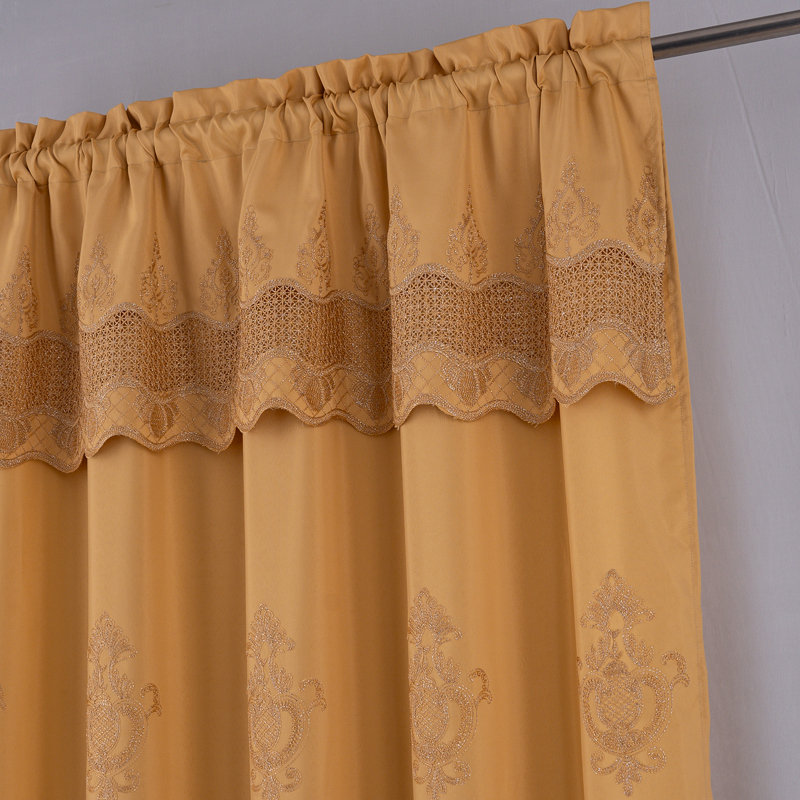 Rideau de fenêtre Skalski Macrame, Or, L 54 po x L 84 po