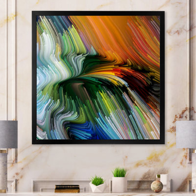 Élégance de la couleur liquide VII - reproduction d'art sur toile