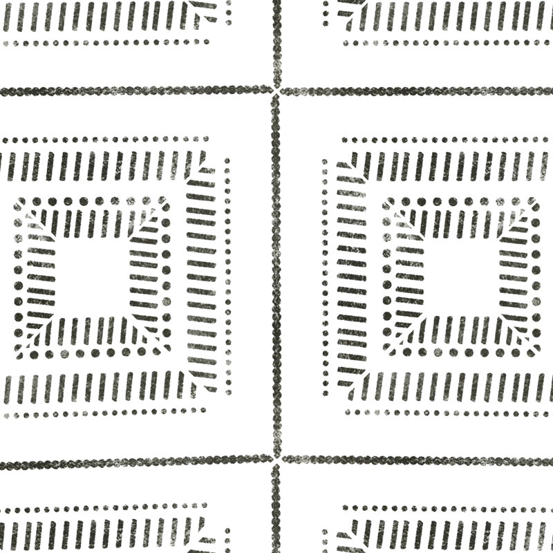 Amara 8 in. x 8 in. Encaustic Look Matte Porcelain Floor and Wall Tile, Fiorelle