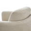 Fauteuil demi-tonneau rembourré et pivotant-763510048