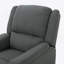 Fauteuil inclinable oscillant en tissu gris anthracite avec fauteuil inclinable manuel-2005242143