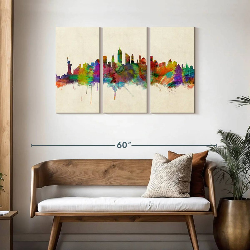 Skyline Sireci New York Sireci III, H 28 po x l 45 po