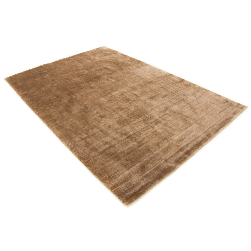 Solid Colour Hand Woven Area Rug, Rectangle 90 x 160cm