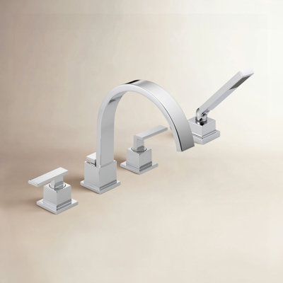 Vero Deck Tub Filler with Handshower