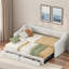 Lit de jour simple tapissier très grand avec deux tiroirs-509696168