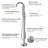 Floor Tub Spout with Diverter