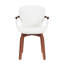 Chaise d'appoint rembourrée pivotante (ensemble de 2)-67169712