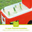 ROYALFORD Ice Cooler Box 45L Camping Picnic Container-98930937