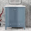 Meuble-lavabo sur pied de 30 po sans lavabo, armoire de salle de bain autoportante en bois avec 2 portes et tiroir pour la salle de bain-165792842